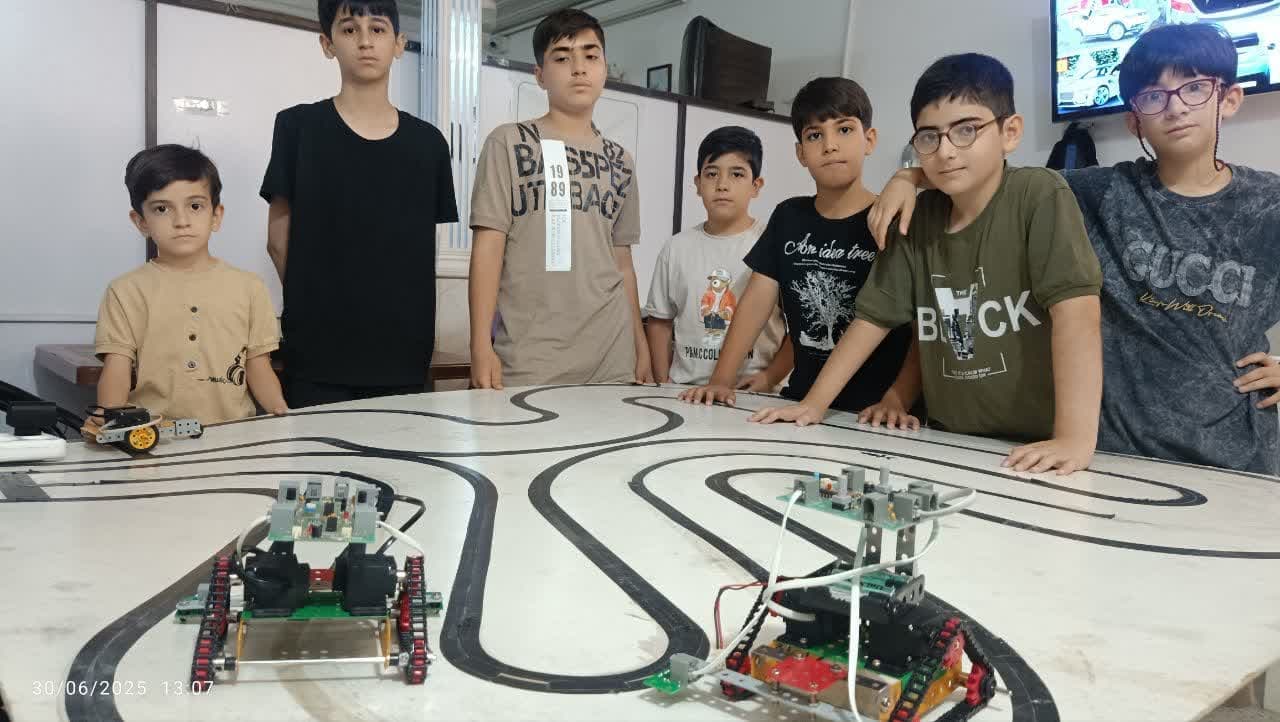 ساخت ربات خط خوان 